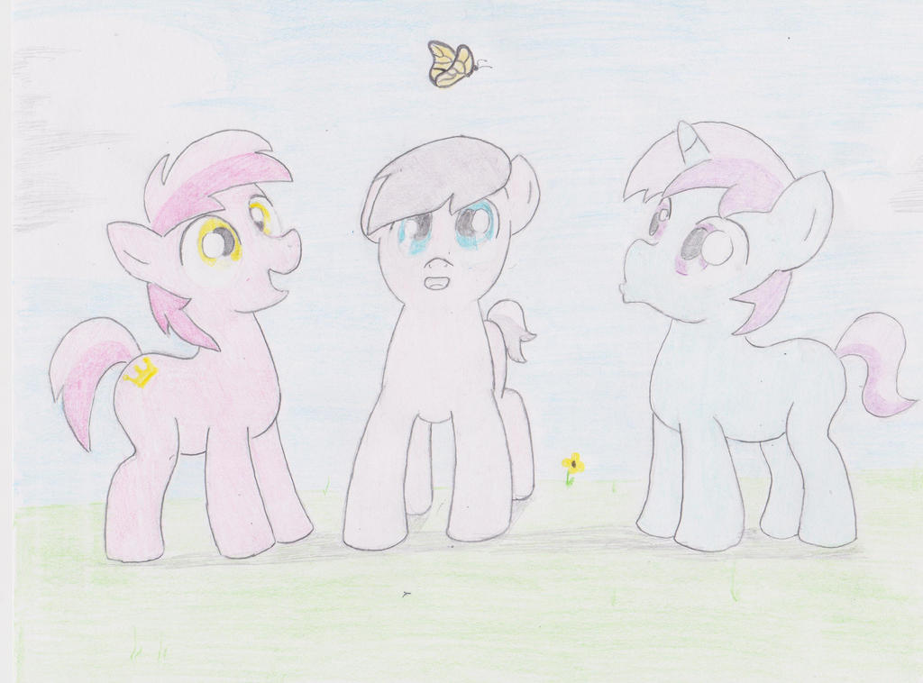 R63 foals, Tootsie Flute, Pina Colada and Coronet by Penguinsubmarine ...