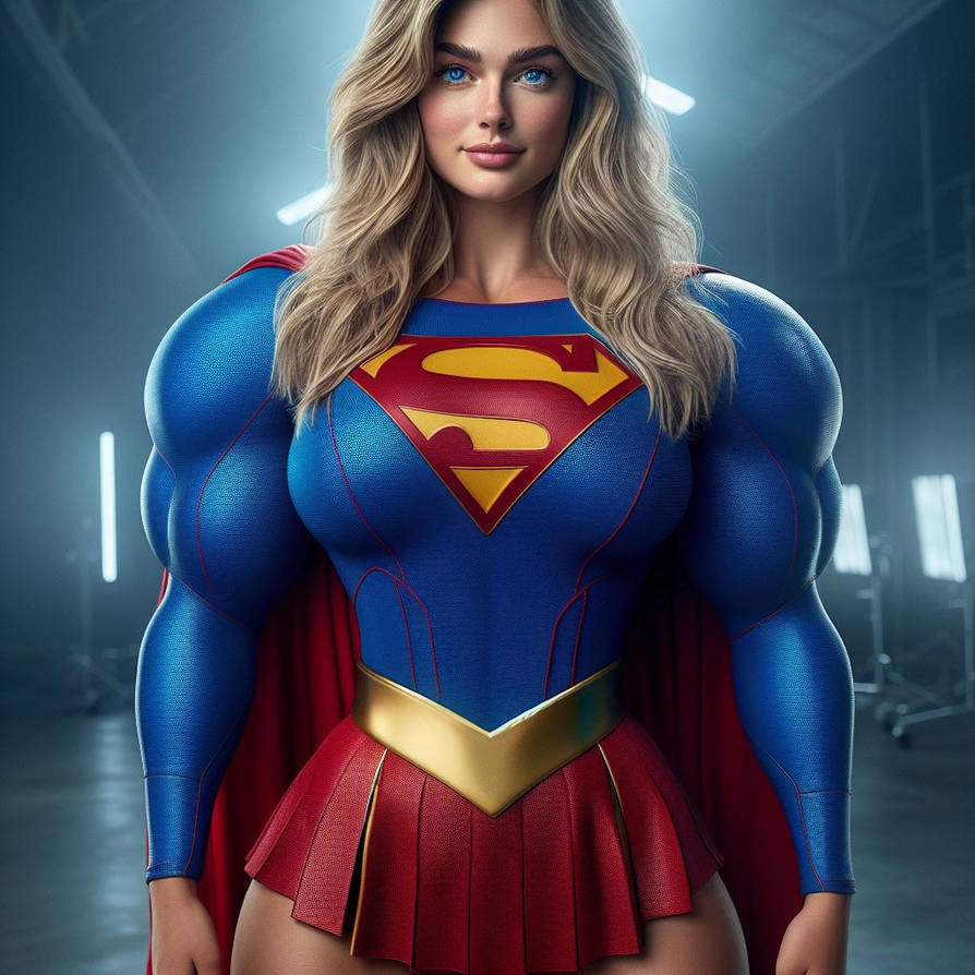 Buff Supergirl 7 by BADBOYBOOGIE99 on DeviantArt