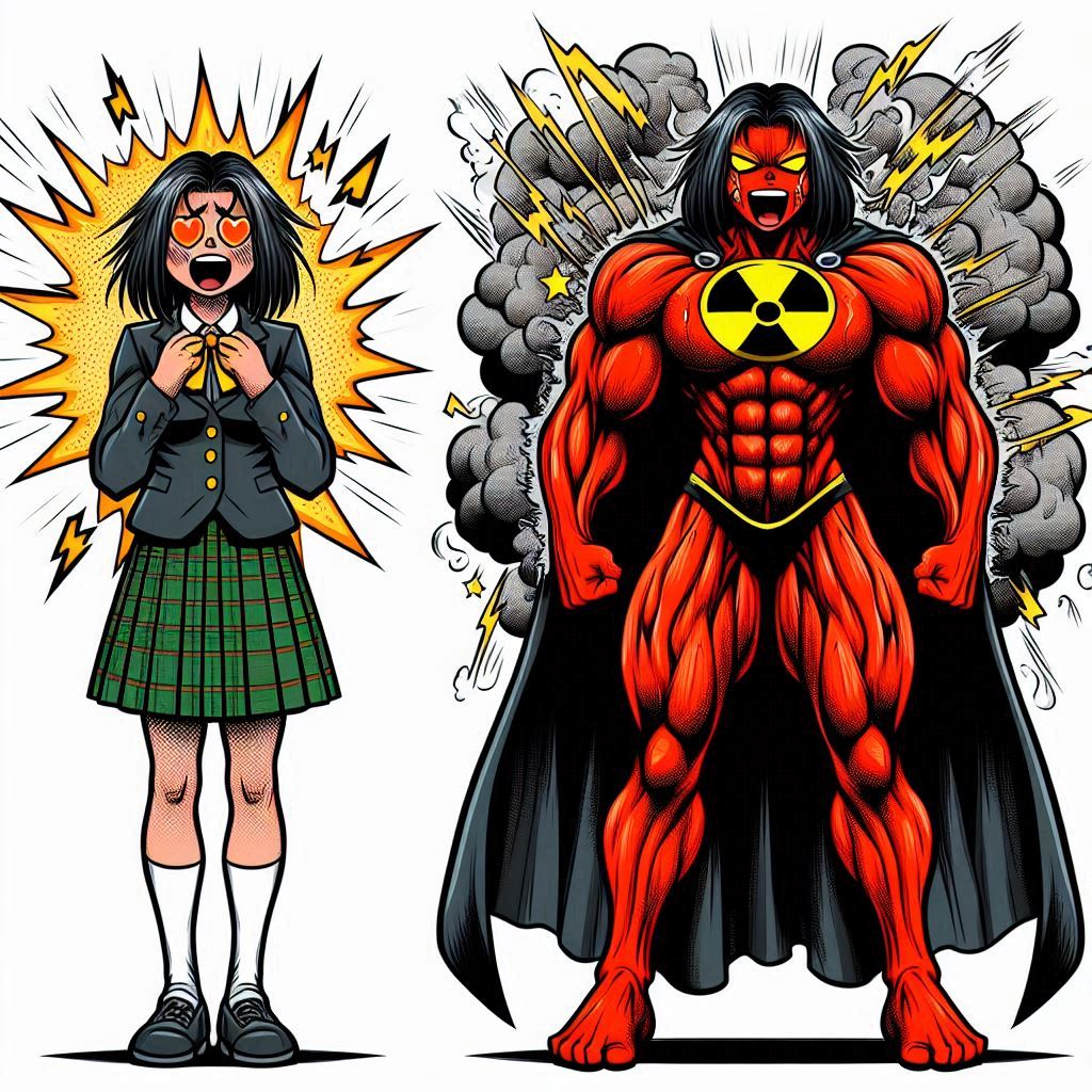 Nuke Lady Nuclear Girl #6 by BADBOYBOOGIE99 on DeviantArt