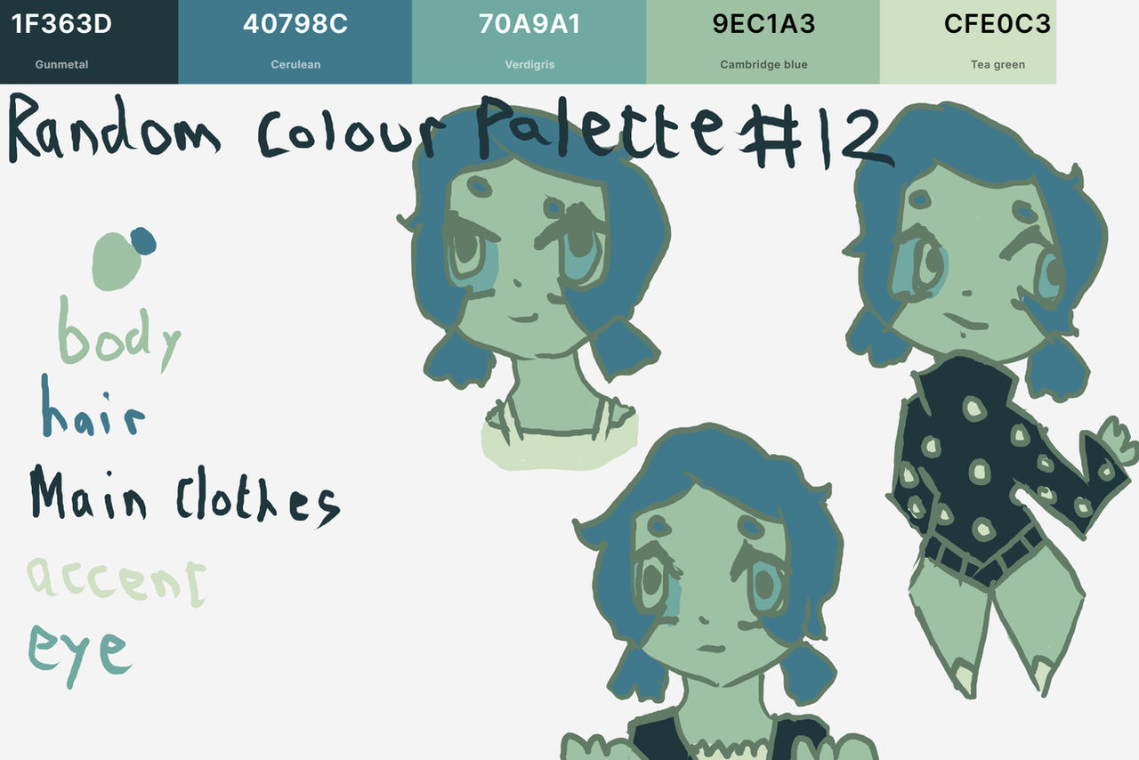 Random Colour Base Random Colour Palette #12 by regularfirealpacca on DeviantArt