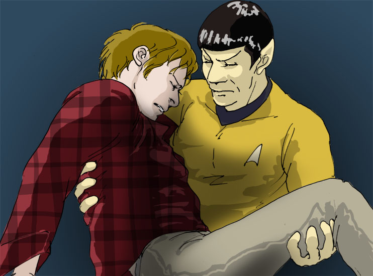 Spock saved his Captain