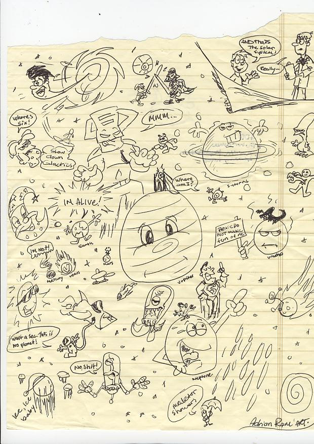 Drawing Random Scrap Random Scrap- space by tallcartoons123 on DeviantArt