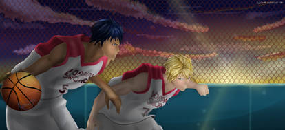 KnB Extra Game~~ Aomine and Kise