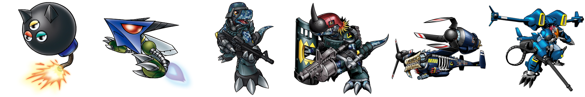 Commandramon (Brigadramon) Line by Digivolutenary on DeviantArt