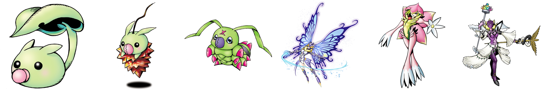 Wormmon Line Wormmon (Lotusmon) Line by Digivolutenary on DeviantArt