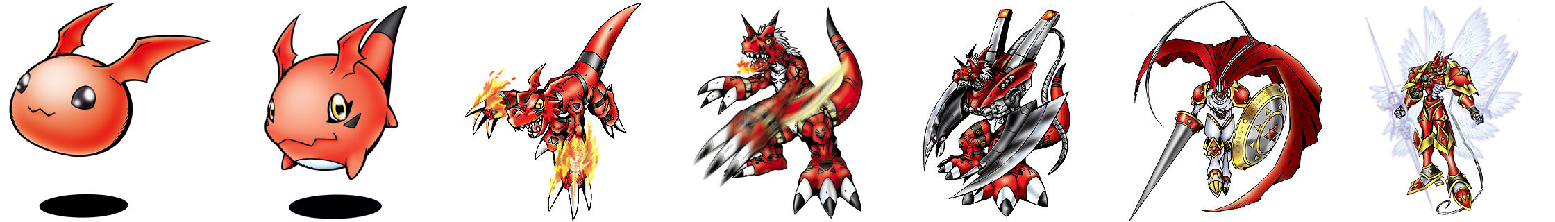 Guilmon (Dukemon) Line by Digivolutenary on DeviantArt