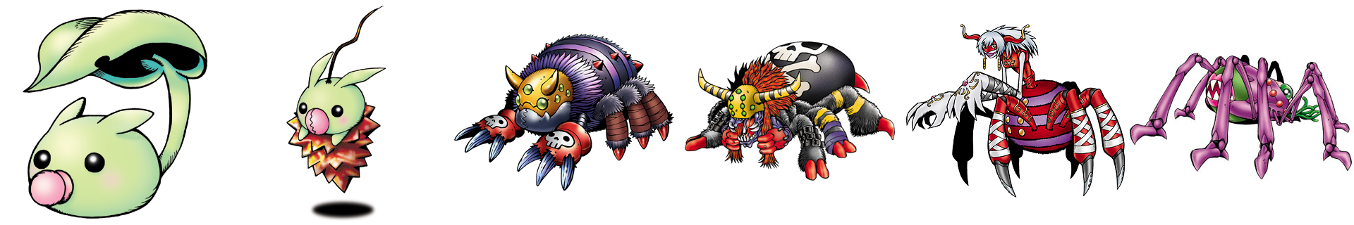Kodokugumon (Parasimon) Line by Digivolutenary on DeviantArt