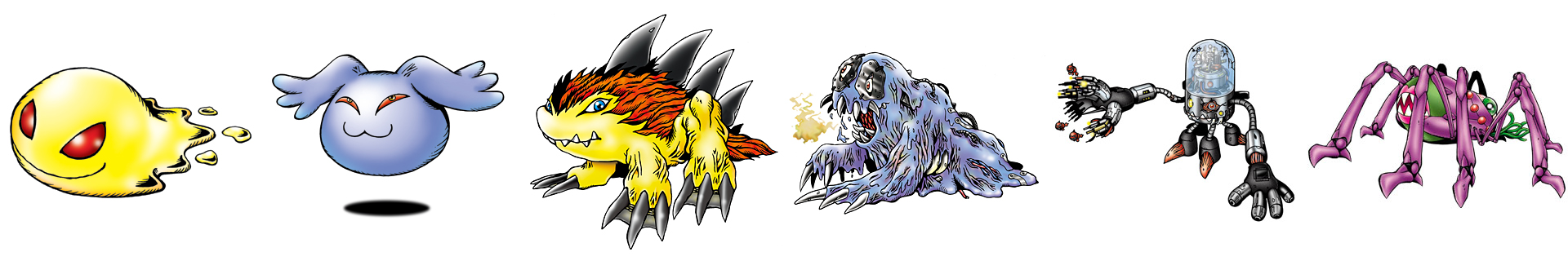 Gizamon (Parasimon) Line by Digivolutenary on DeviantArt