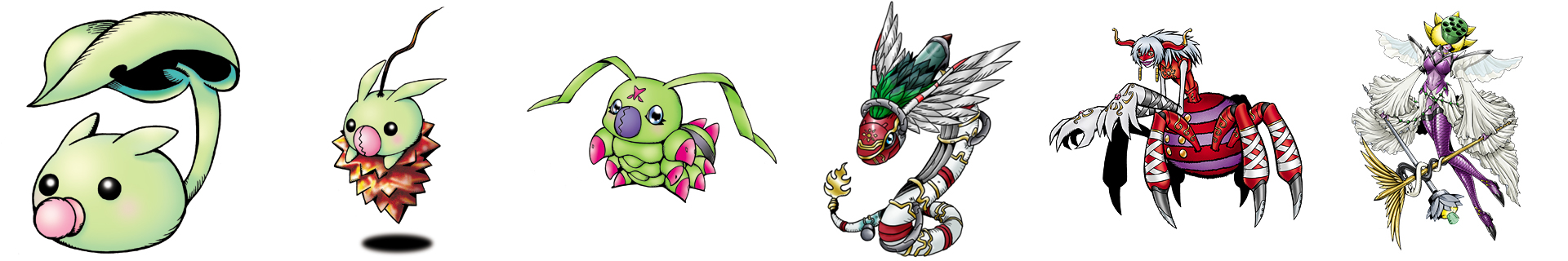 Wormmon Line Wormmon (BioLotusmon) Line by Digivolutenary on DeviantArt