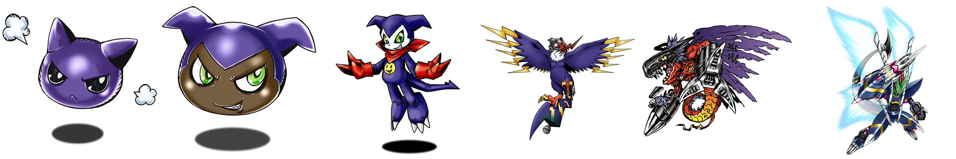 Impmon (BioDarkdramon) Line by Digivolutenary on DeviantArt