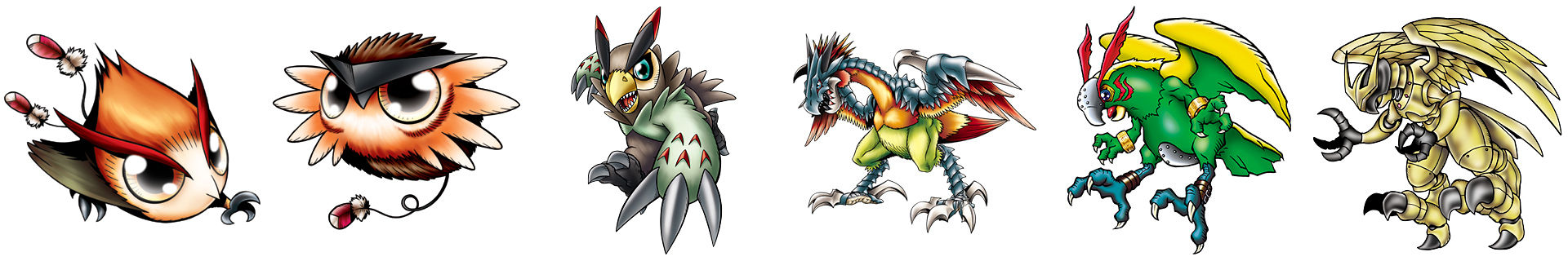 Falcomon (Crossmon) Line by Digivolutenary on DeviantArt