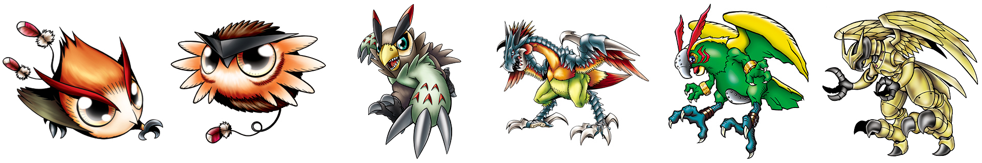 Falcomon (Crossmon) Line by Digivolutenary on DeviantArt