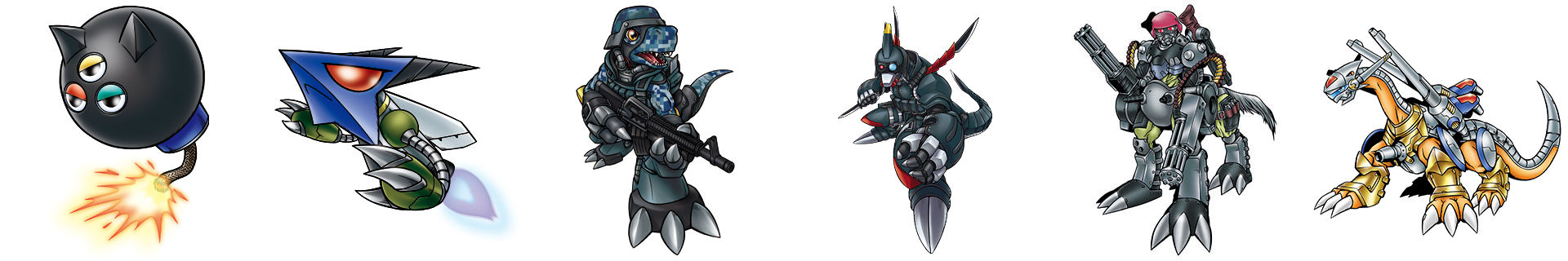 Commandramon (Cannondramon) Line by Digivolutenary on DeviantArt