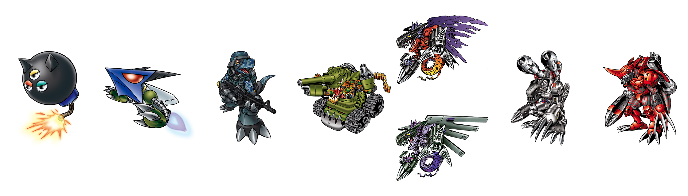 Commandramon (Chaosdramon) Line by Digivolutenary on DeviantArt