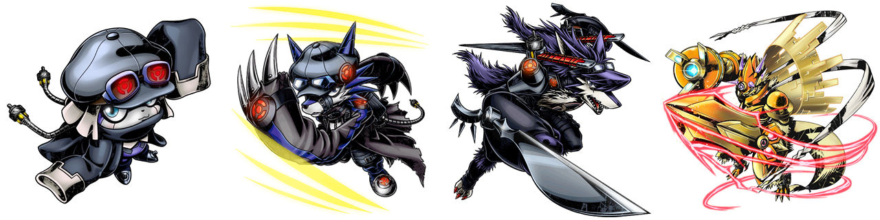 Appmon Evolution Line Offmon Evolution Line by Digivolutenary on DeviantArt