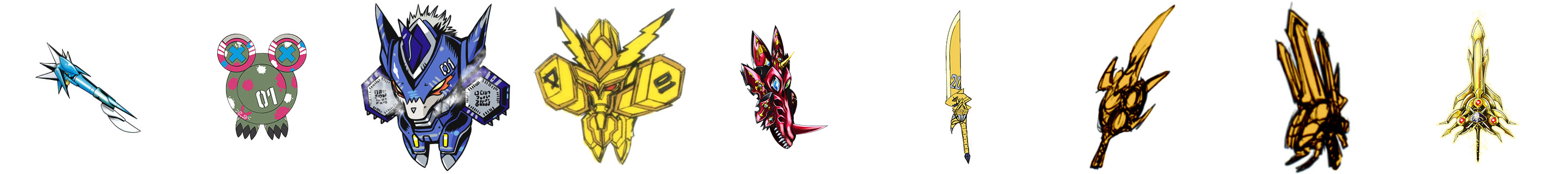 Digimon Revolver Weapon Form Digimon by Digivolutenary on DeviantArt