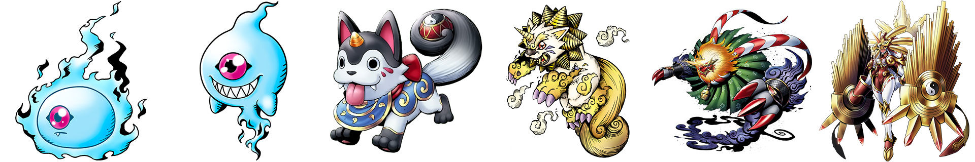 Wankomon (Amaterasumon) Line by Digivolutenary on DeviantArt