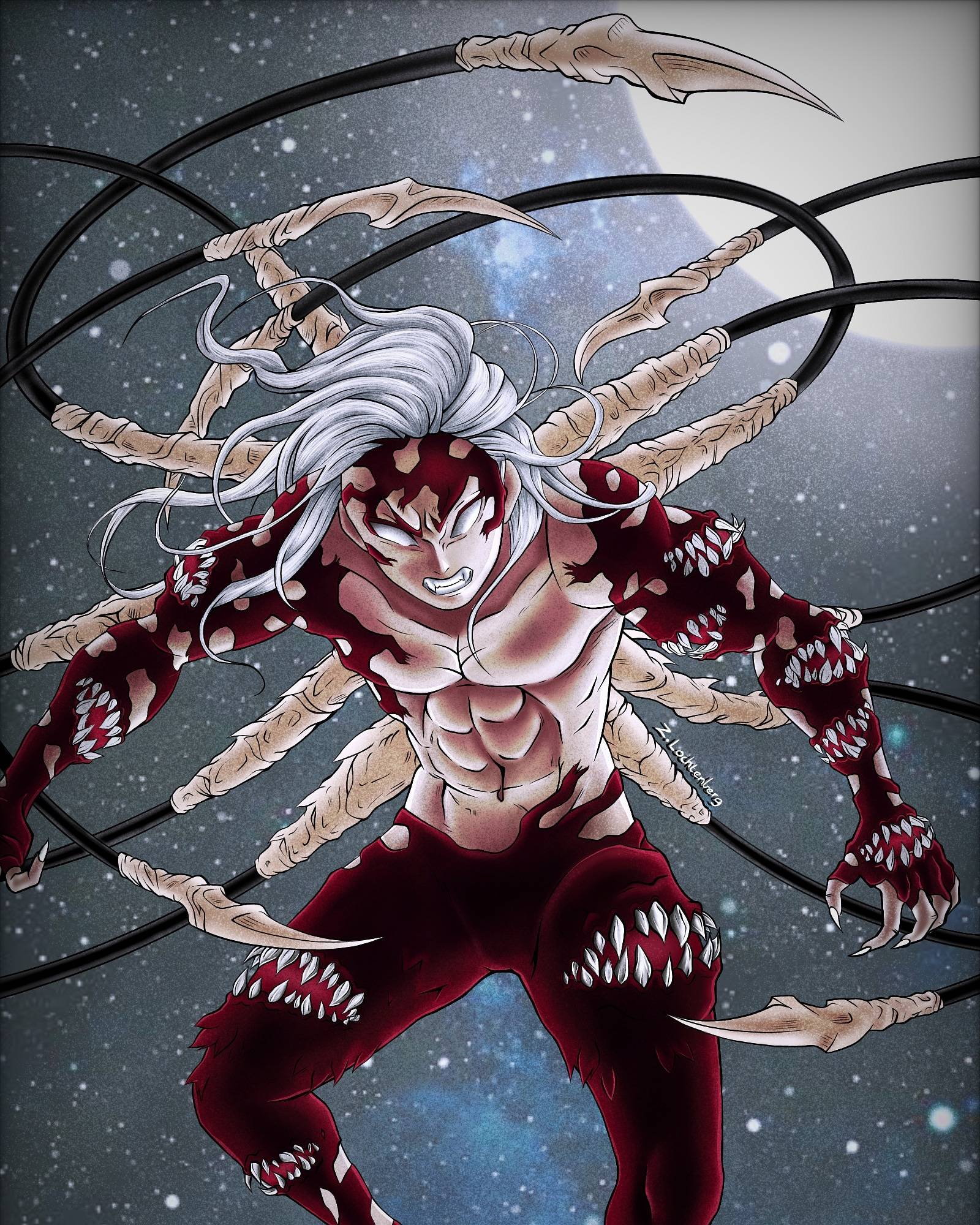 Kibutsuji Muzan by pane94 on DeviantArt