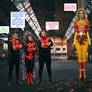 Electra Woman vs The Spider Lady