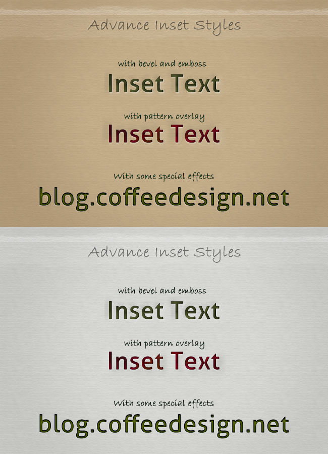 Letter Inset Design Advance Inset Pressed Text PSD by ahsanpervaiz on DeviantArt