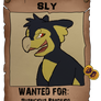 Sly's Wanted Poster