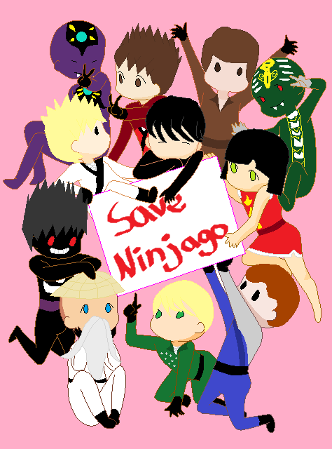 Save  Ninjago Poster