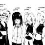 The NARUTO's girls