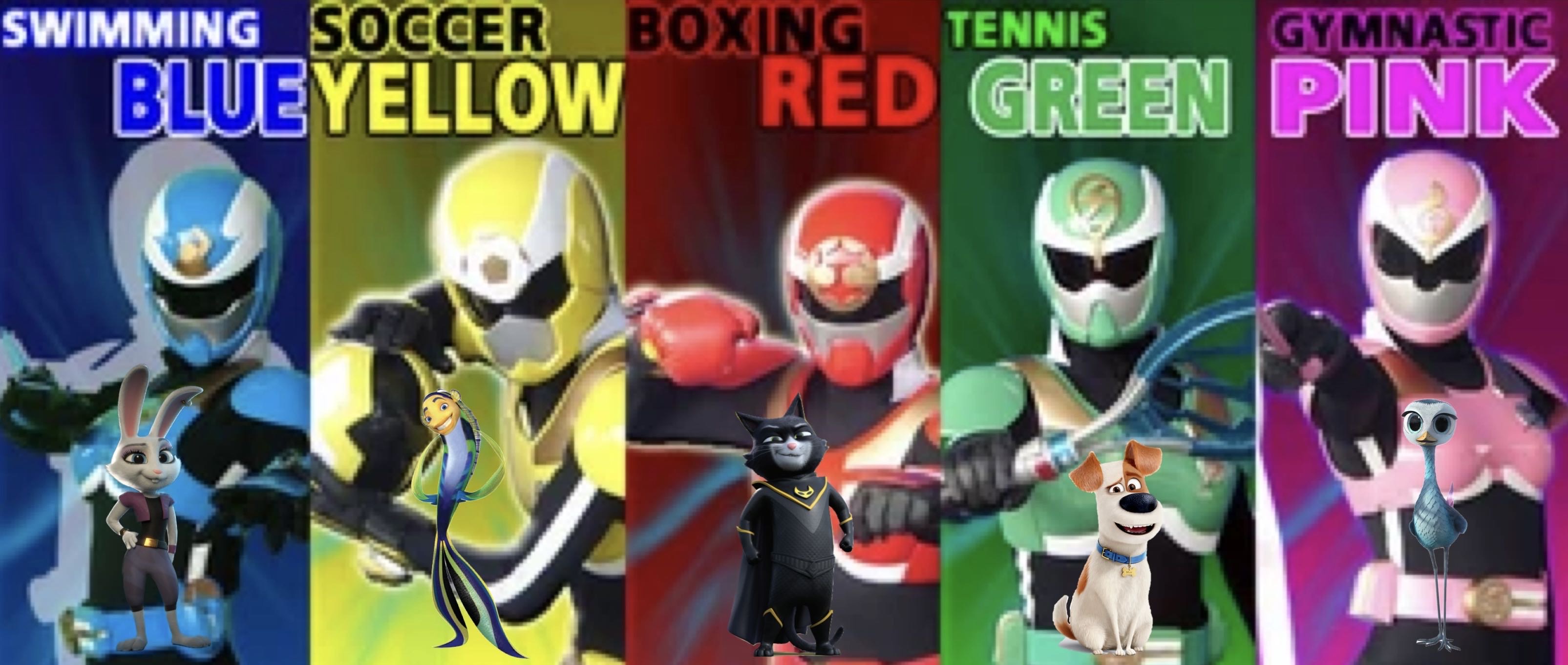 Sport Animal Ranger Ver.3 by MomentumZone on DeviantArt
