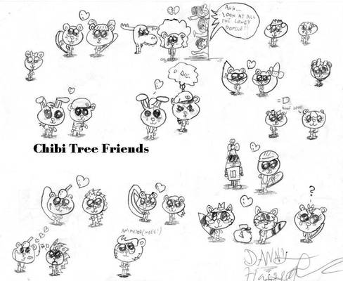 Chibi Tree Friends