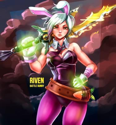 FANSKIN(RIVEN)(a part of the picture) by Kair030 on DeviantArt