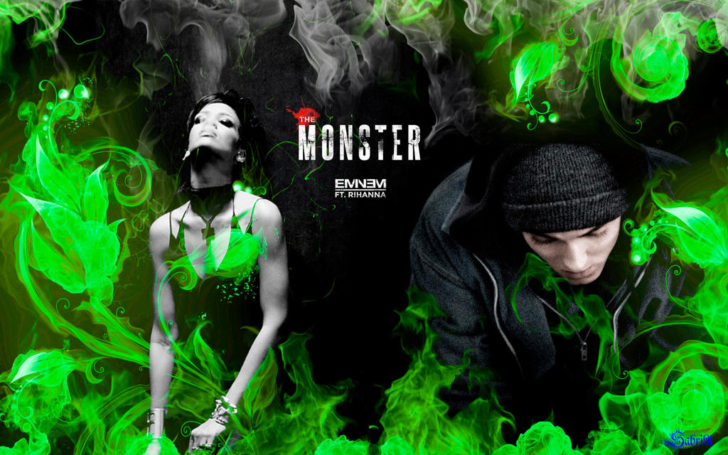 Monster Wallpaper Rihanna Ft Eminem By Sabri91 On Deviantart