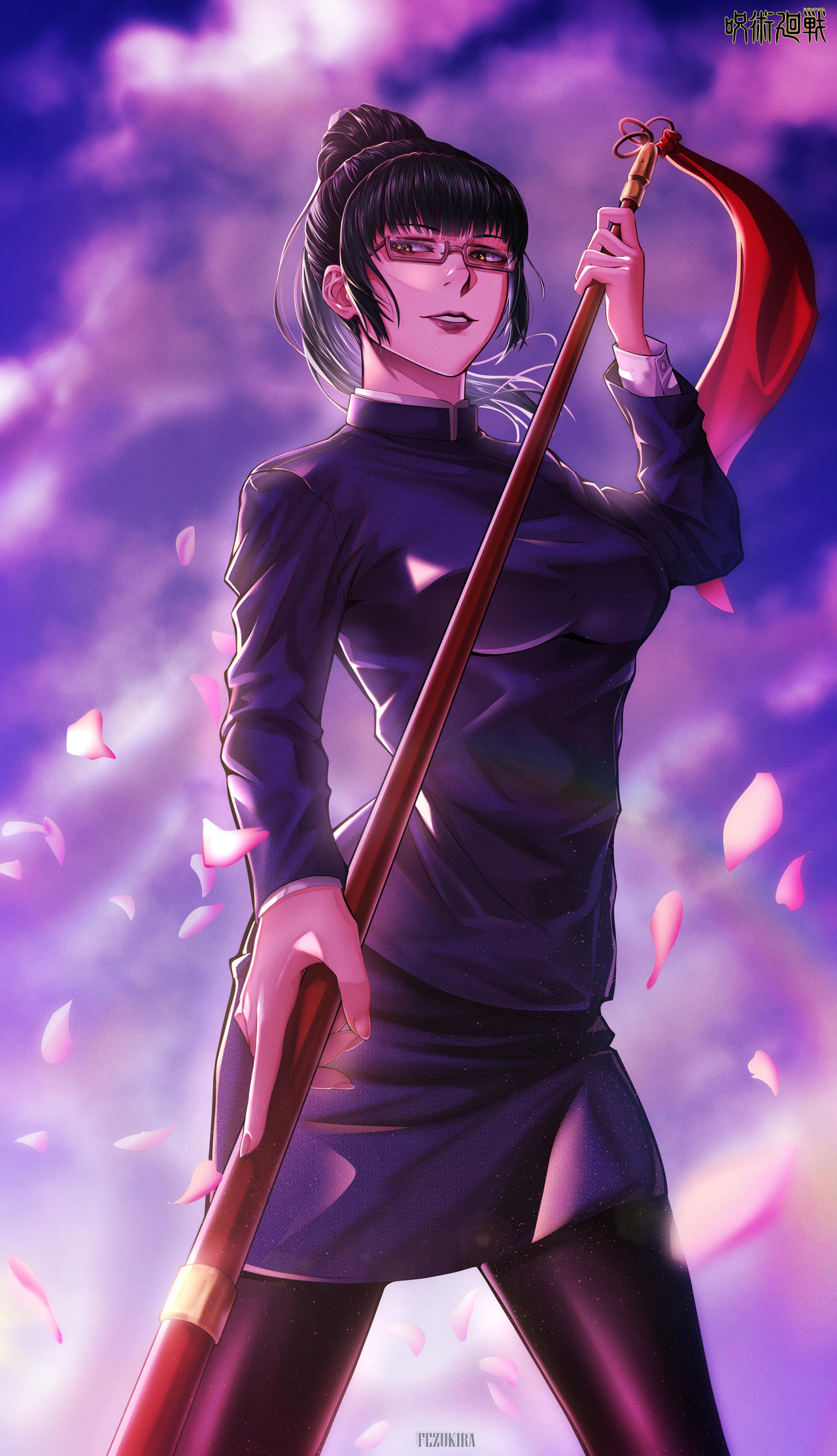 Maki Zenin by Fezukira on DeviantArt