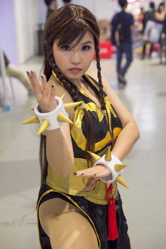 Chun Li Cos ChunLi Battle Cos by CherryB-Cosplay on DeviantArt
