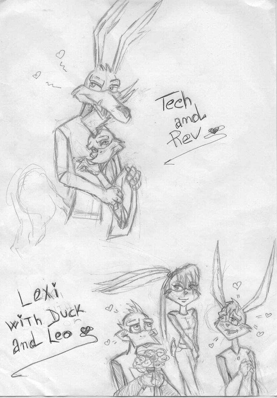 My favorite pairings in Loonatics Unleashed