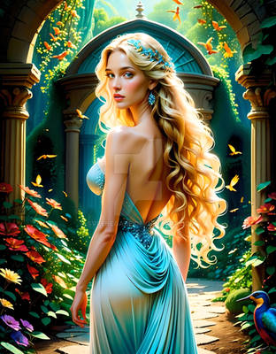 Aphrodite in the Garden of Hesperides
