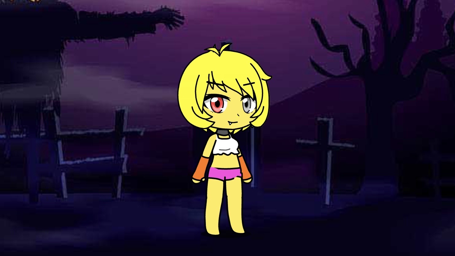 (Gacha Club) FNIA Nightmare Chica by Caro-CEZCH-1 on DeviantArt