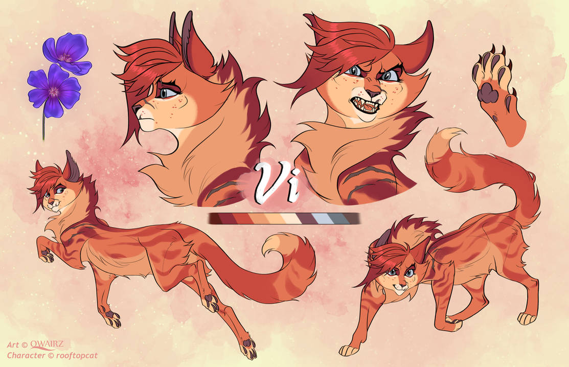 Vi Yelling Reference Vi Reference Sheet by Qwairz on DeviantArt