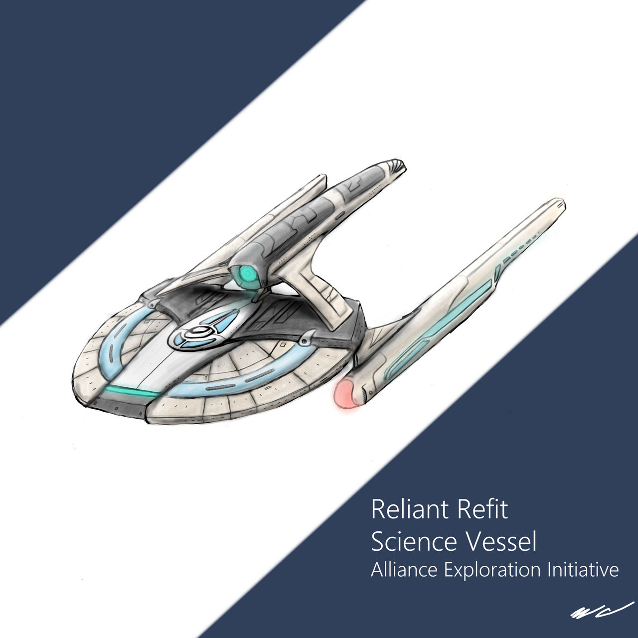 Deviantart Rialiant Reliant Class Exploration Refit by DuncanIdaho11 on DeviantArt