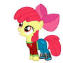 Journey Of The Spark Applebloom Warn Clothes