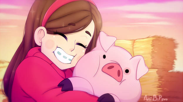 Mabel and Pato is soo cute