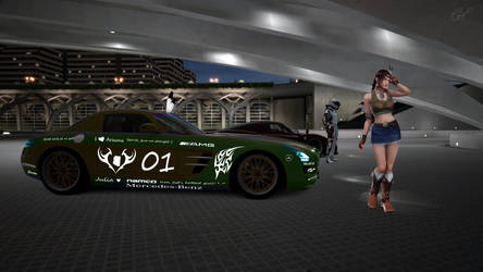 Julia on GT6 (SLS AMG re-spec) ft. Enzo pic 7 by girabyte225-jc-lover