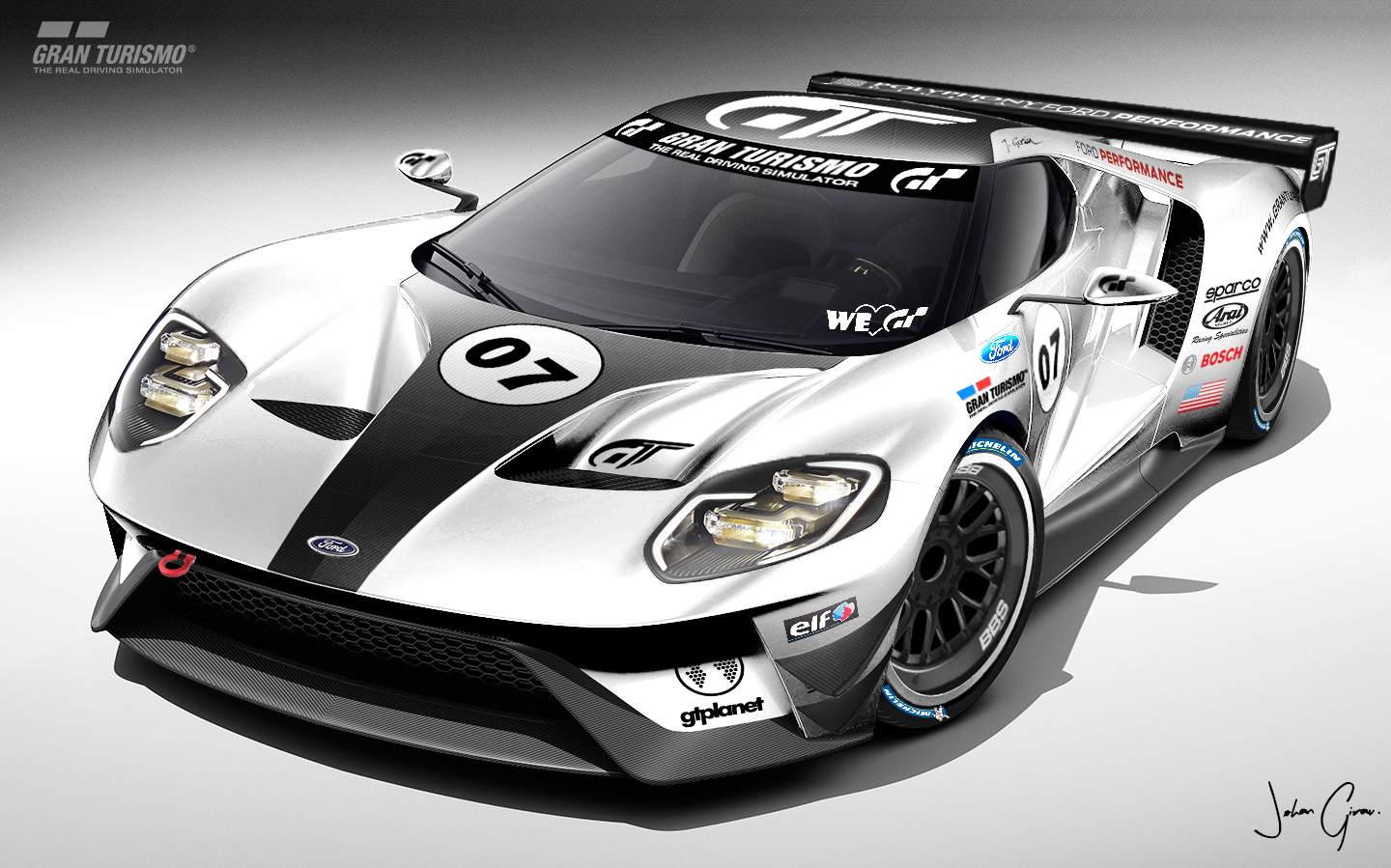 ArtStation - Ford GT LM Spec II