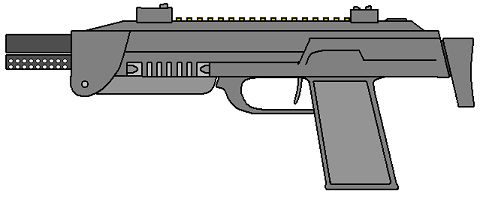 MP7 in Paint from 2006