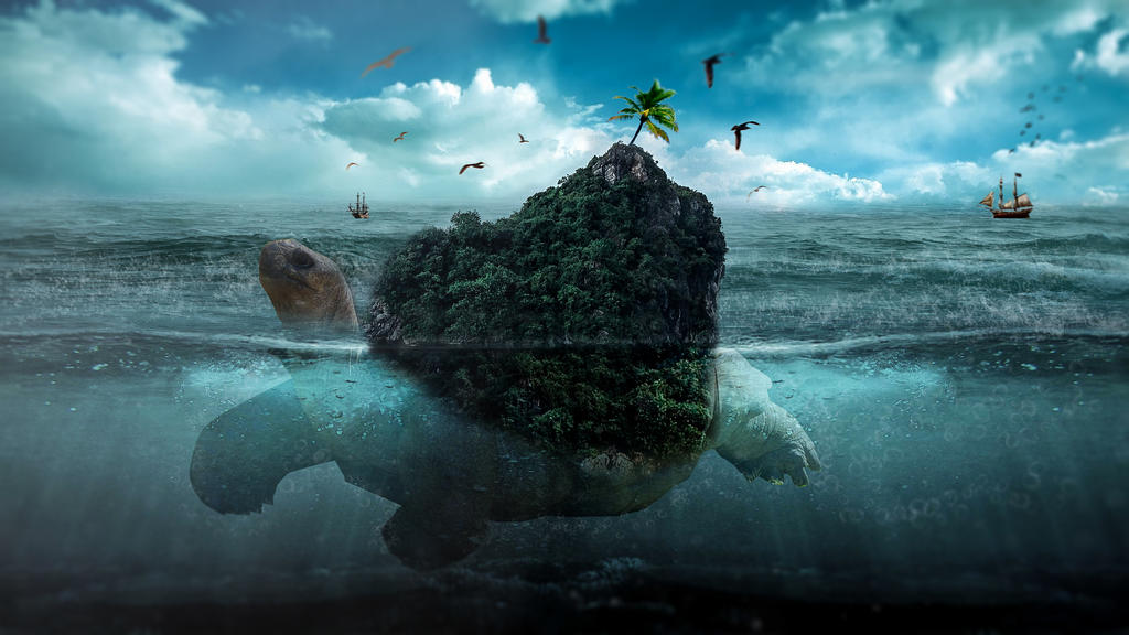 Turtle Island Rising Turtle Island by rektimusprime on DeviantArt