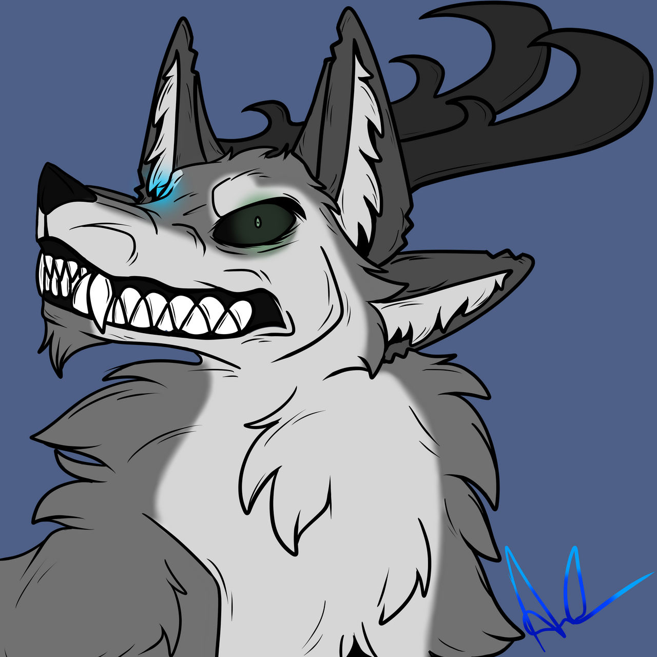 Wendigo Luna by LunaRaiye on DeviantArt