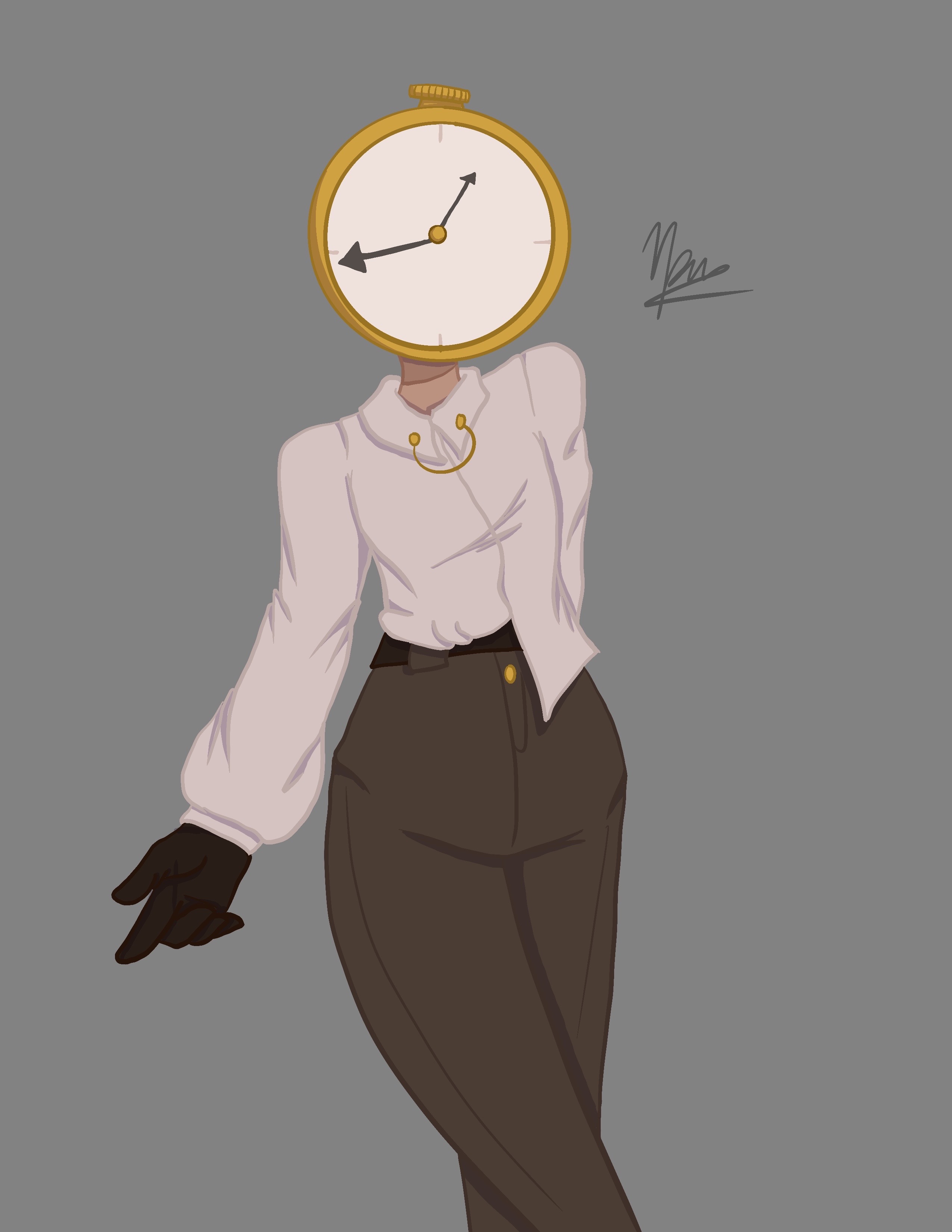 Clock Head by BabyArtist101 on DeviantArt