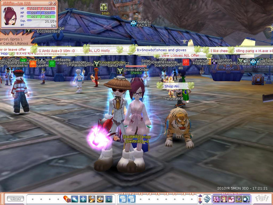 Flyff screen shot by itzAshalee on DeviantArt