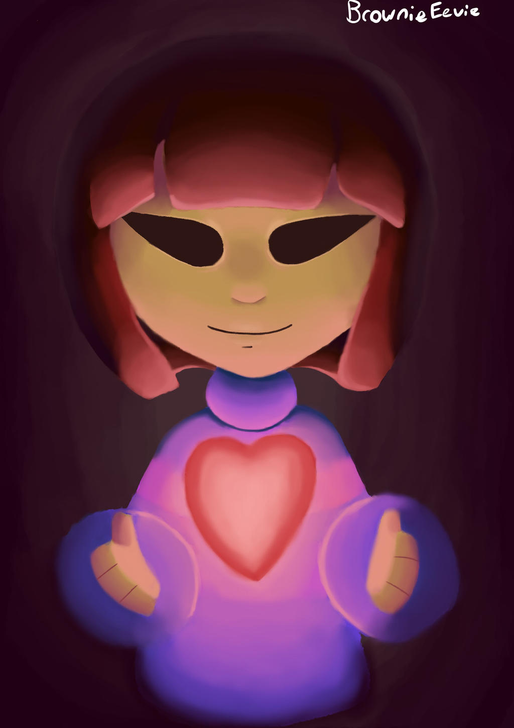 Undertale Frisk Painting By BrownieEevie On DeviantArt undertale-frisk-painting-by-brownieeevie-on-deviantart