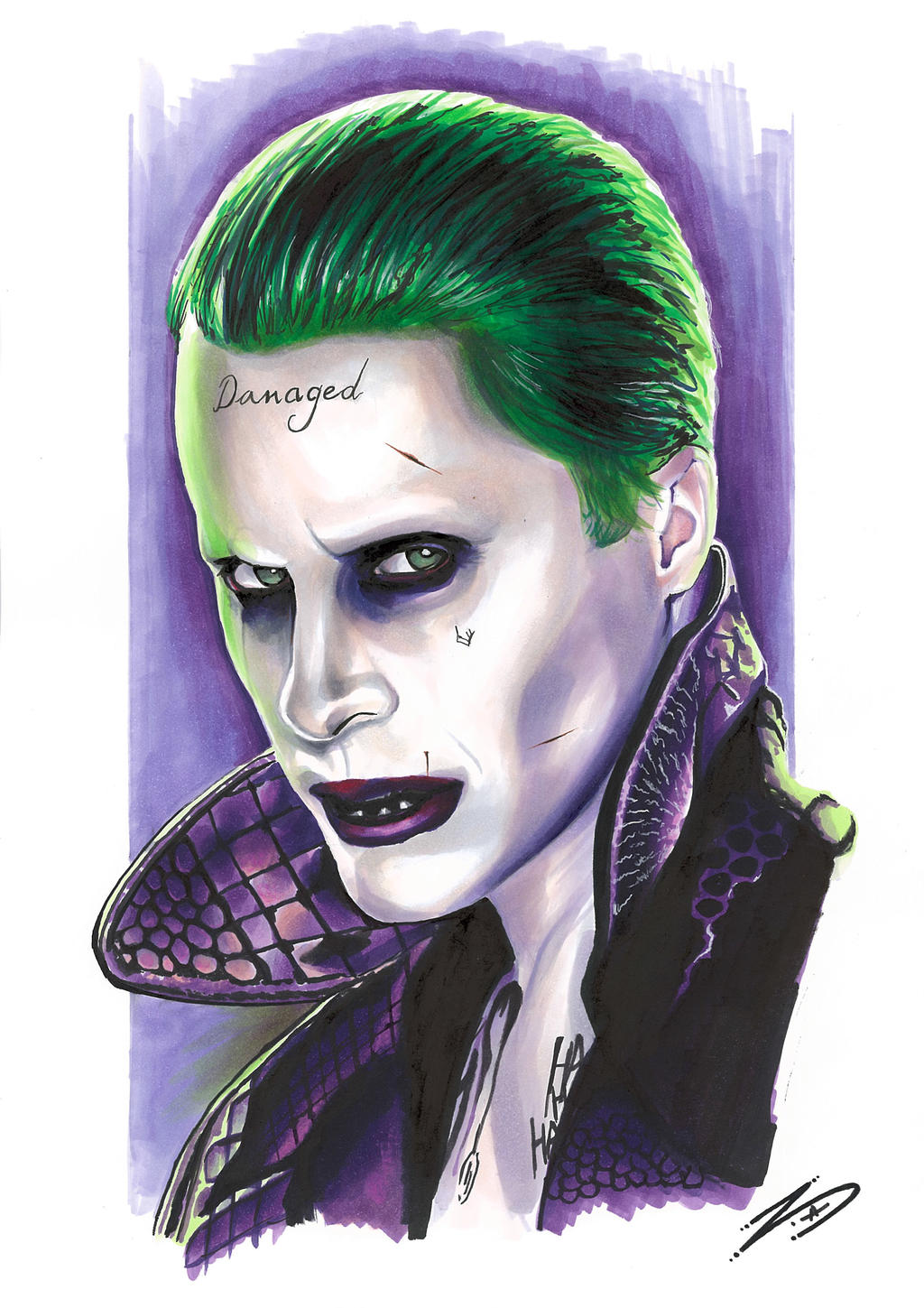 Suicide Squad Joker Jared Leto By Eksdeth On Deviantart Suicide Squad Joker Jared Leto By Eksdeth On Deviantart