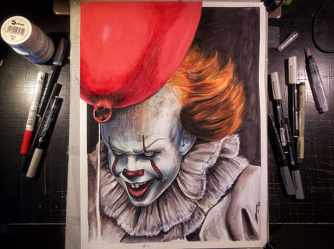 Pennywise Clown ( IT 2017 Movie)